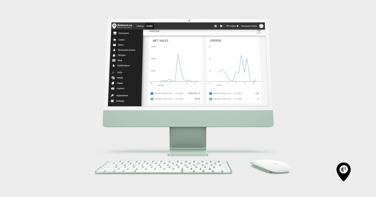 Eatance Online Ordering System for Restaurants