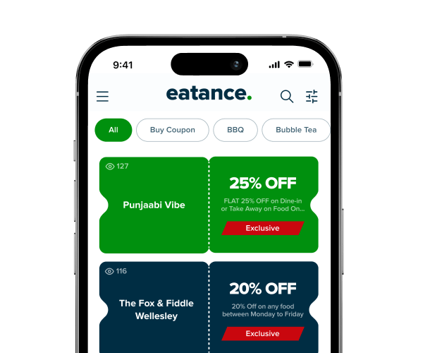 Eatance Coupon App