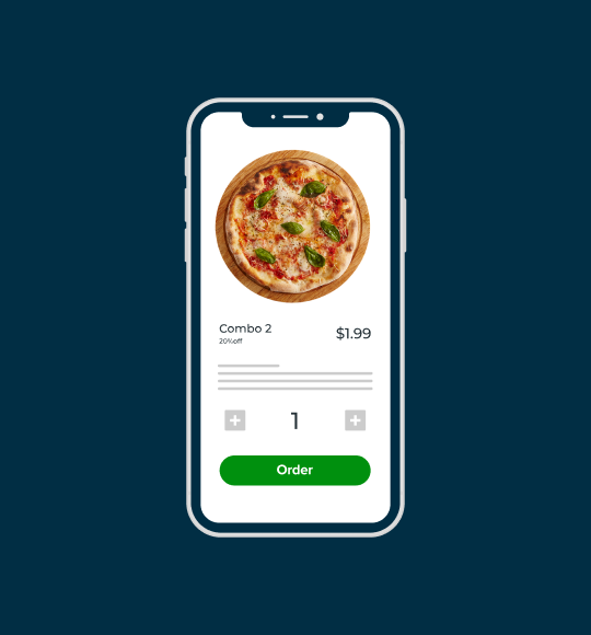 Pizza Ordering Digital Menu
