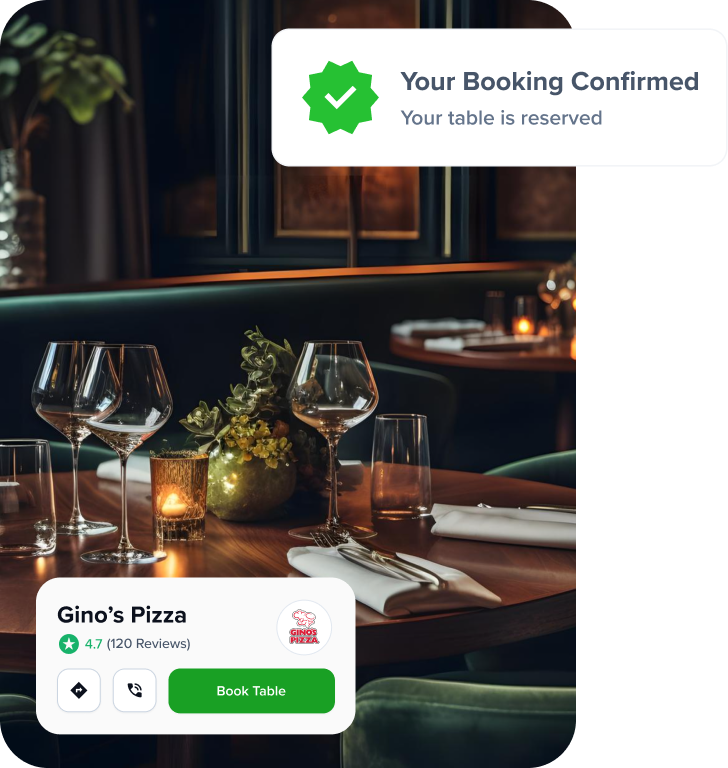 table reservation app with best discount