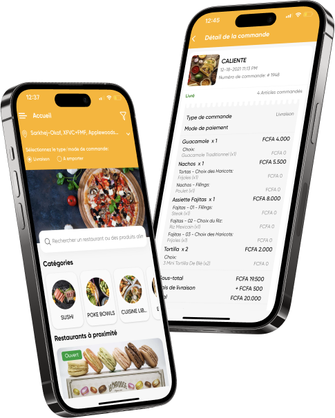 White Label Food Delivery App Dakarfood