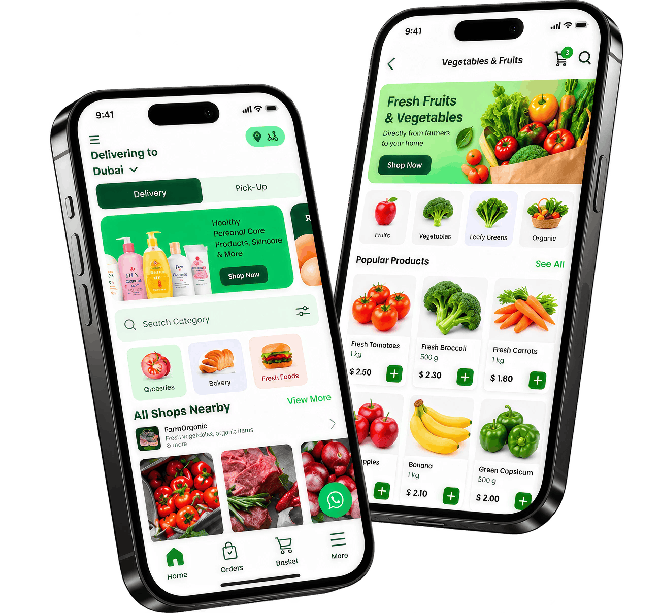 eJaby App mobile interface