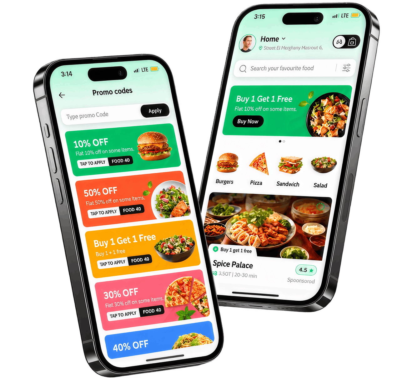 Sparrow App mobile interface