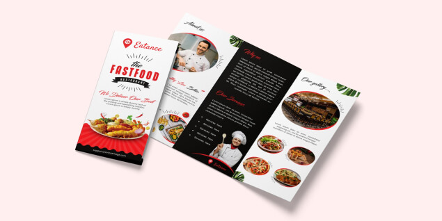 Brochure Templates Free Download Red colour