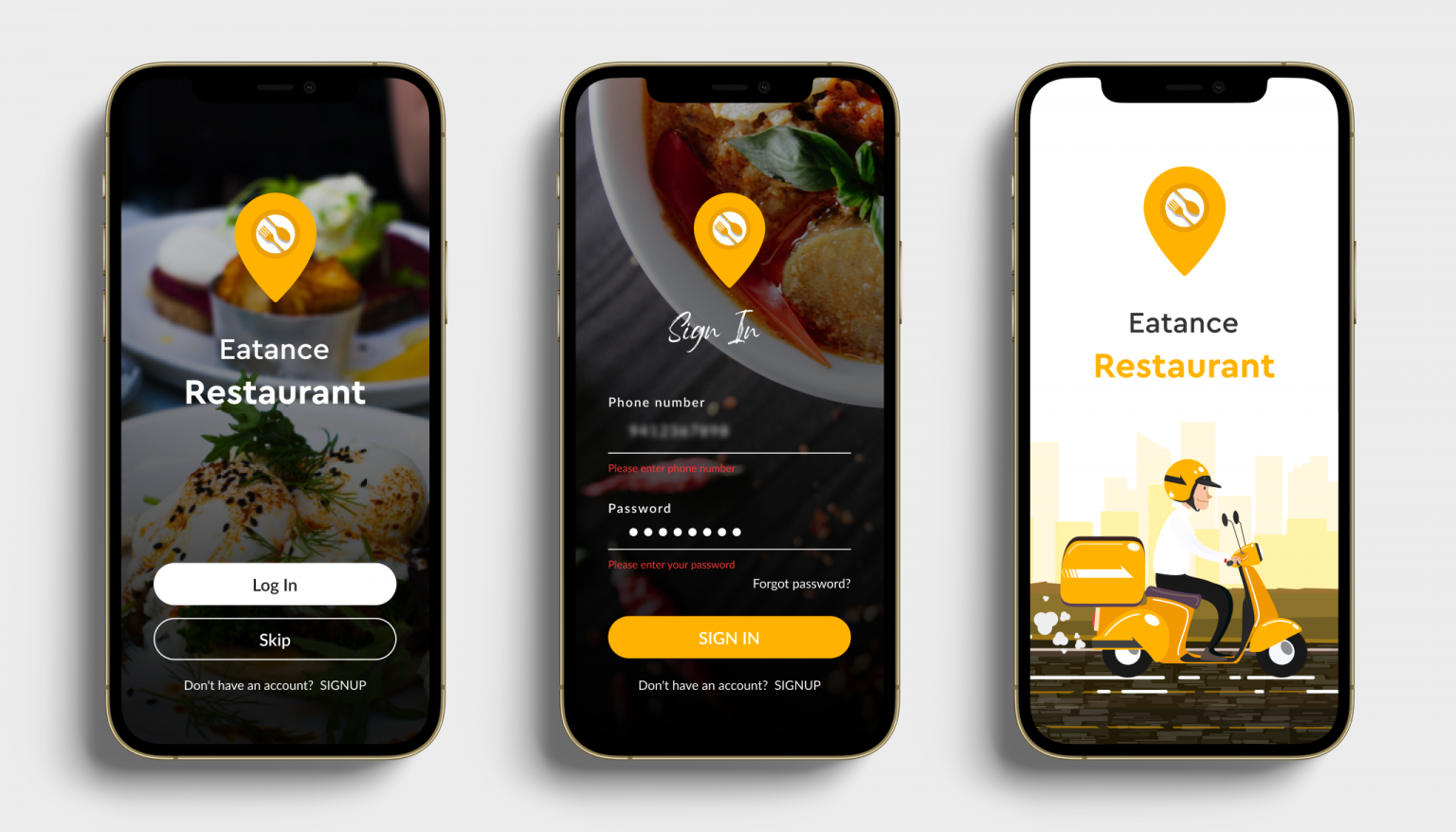 Eatance Multi Restaurant App for Small Businesses