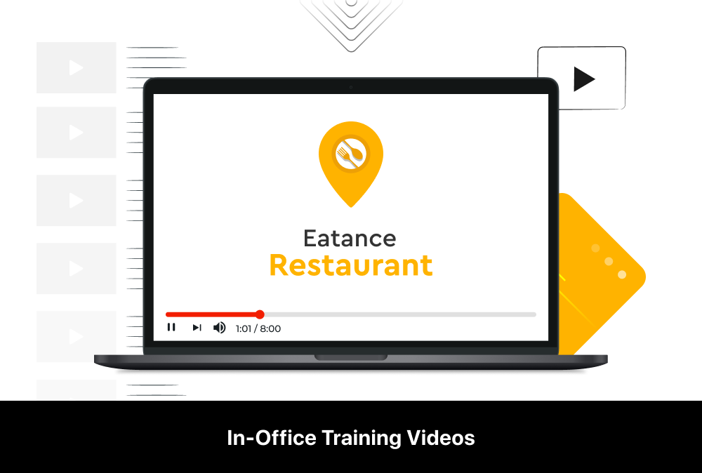 eatance restaurant app in-office training