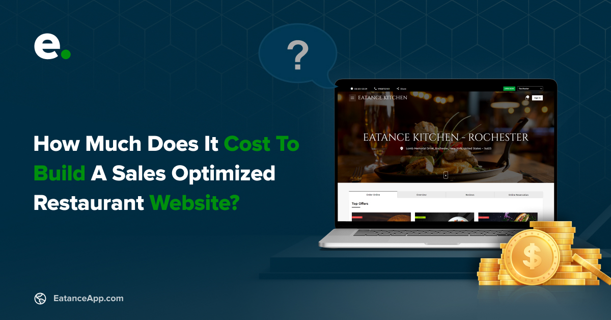 How Much Does it Cost to Build a Sales Optimized Restaurant Website?