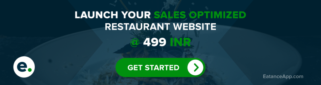 Launch your sales enabled restaurant website