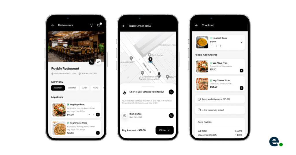 Food delivery app