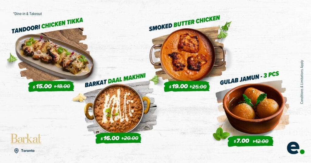 Exclusive Eatance Offers at Barkat